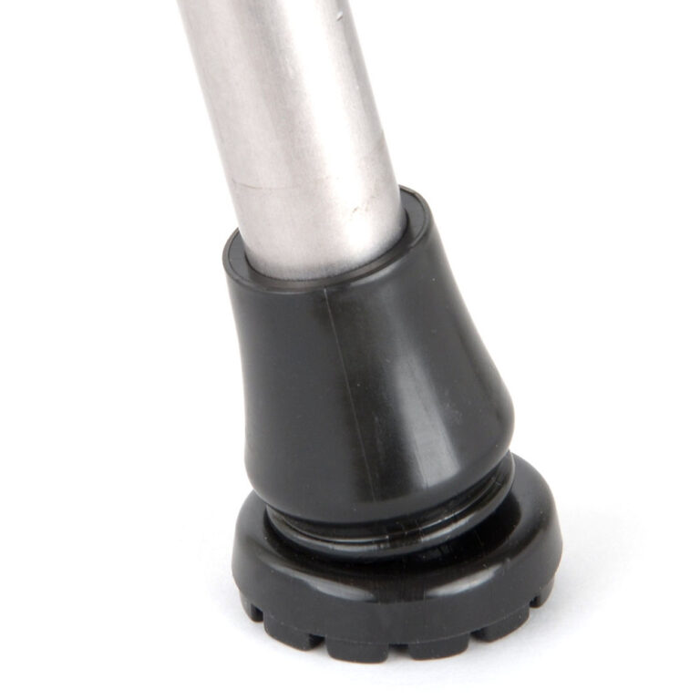 Slijtvaste rubberdop 19 mm voor wandelstok en kruk
