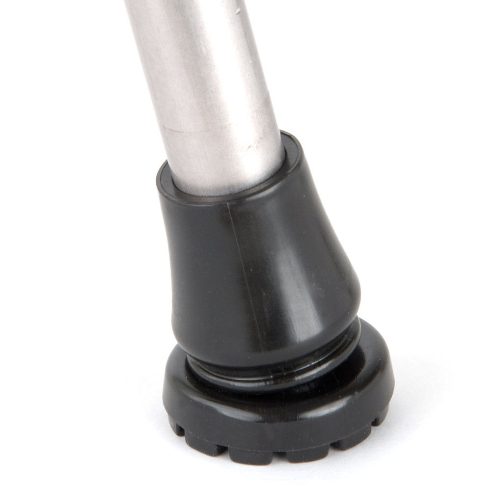 Slijtvaste rubberdop 19 mm voor wandelstok en kruk