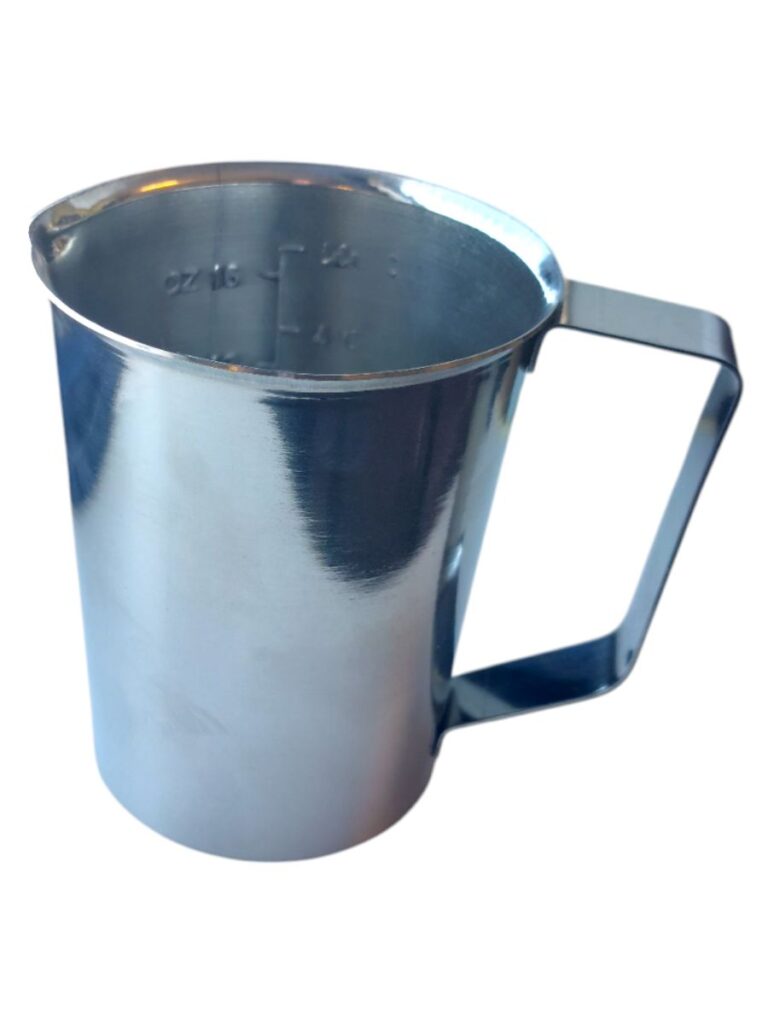 MA5091 1000 ML inhoud RVS maatbeker