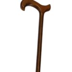 WA4030SBR - Handvat - Wandelstok bruin gemarmerd