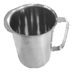 Maatkan RVS tot 1 liter.