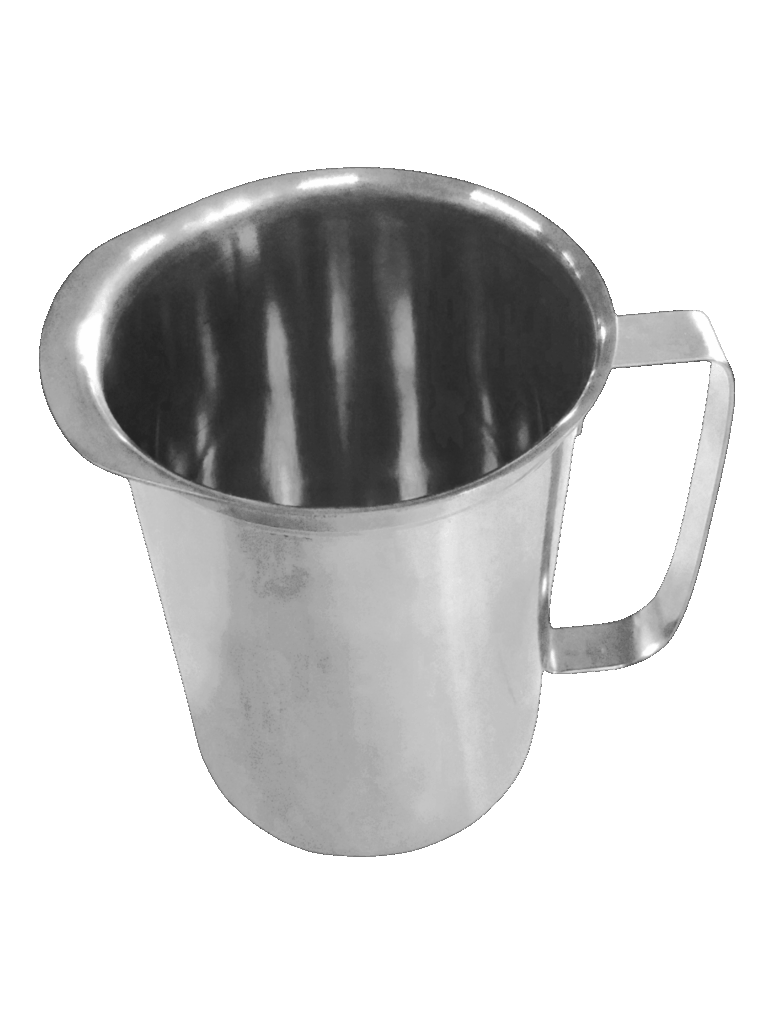 Maatkan RVS tot 1 liter.