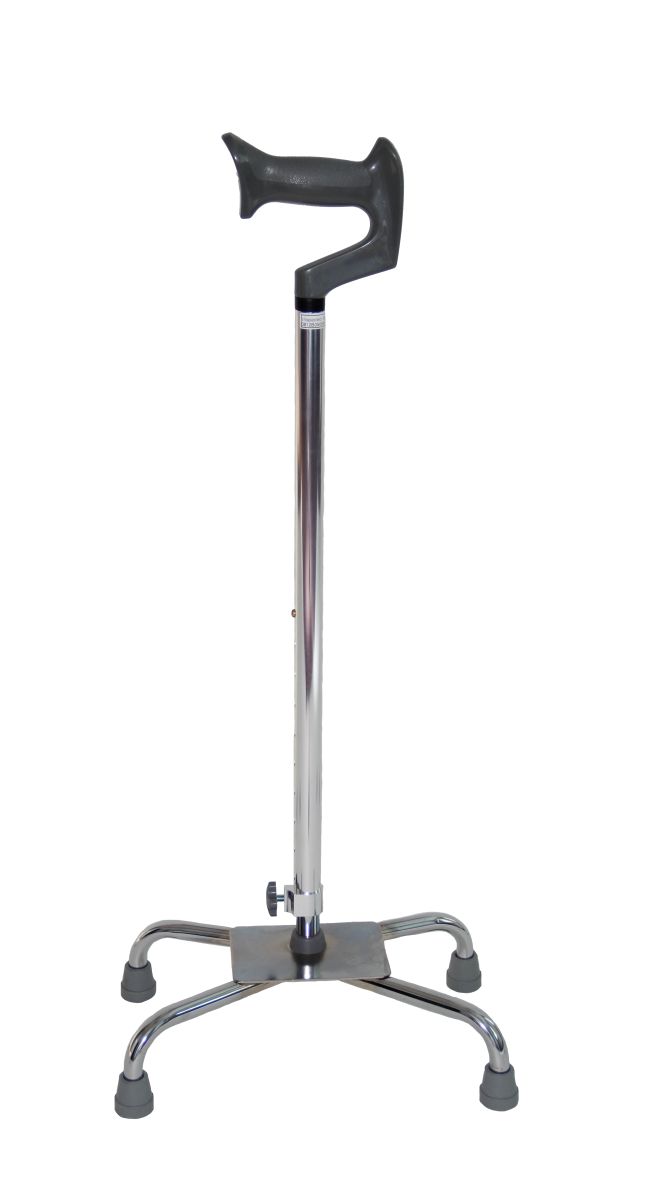 Ontdek de Wandelstok 4 Poot Premis – Uw betrouwbare metgezel voor elke stap! Bent u op zoek naar een wandelstok die stabiliteit en comfort biedt? De Wandelstok 4 Poot Premis is speciaal ontworpen met een smalle basis. Deze invalidenwandelstok is ideaal voor iedereen die extra ondersteuning nodig heeft tijdens het wandelen. Kenmerken: Verstelbaar van 73 tot 96 cm: Pas de hoogte eenvoudig aan voor optimaal comfort en ondersteuning. Inclusief rubber dop (RU4061): Voor een betere grip en veiligheid op verschillende ondergronden. Robuuste basis van 31 x 20/20 cm: Biedt uitstekende stabiliteit en voorkomt omvallen. Maximale belasting van 125 kg: Geschikt voor een breed scala aan gebruikers. Lichtgewicht ontwerp van 1100 gram: Gemakkelijk mee te nemen en te hanteren. Kies voor de Wandelstok 4 Poot Premis en ervaar de vrijheid om weer actief te zijn. Bestel vandaag nog en geef uzelf de ondersteuning die u verdient!