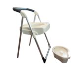 Opvouwbare closetstoel, met afsluitbare emmer TO7237