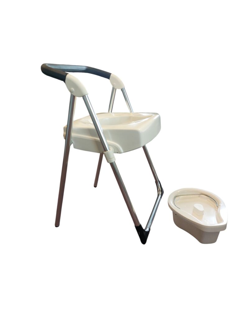 Opvouwbare closetstoel, met afsluitbare emmer TO7237