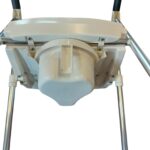 Opvouwbare closetstoel, met afsluitbare emmer TO7237