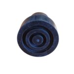 Onderkant Zwarte rubberen dop 16 mm