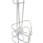 witte urinefles houder met dop