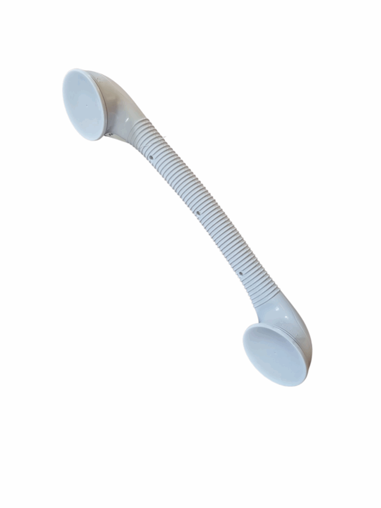 Wandbeugel wit 50cm met zuignappen