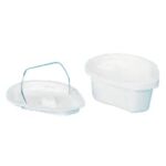 witte closetemmer met deksel