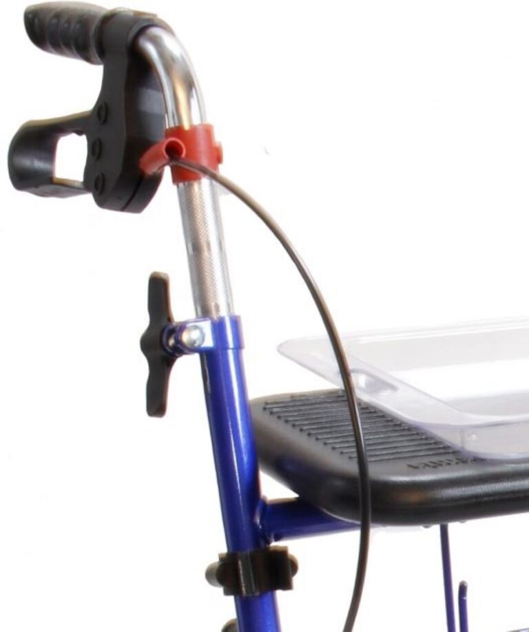 Fixatie hendel voor een premis provo rollator.
