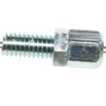 Fixatie schroefnippel met schroef voor rollator