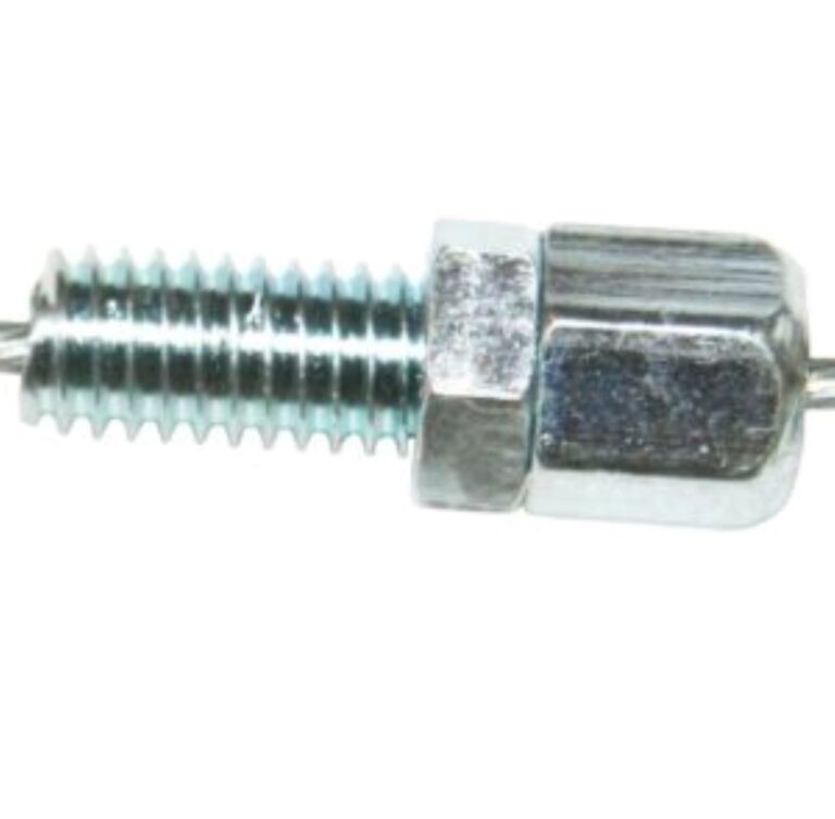 Fixatie schroefnippel met schroef voor rollator