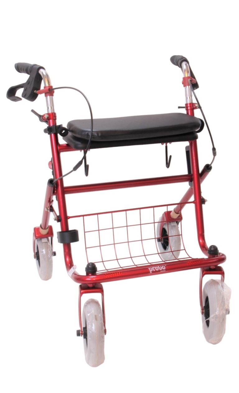 Zwart zit kussen provo rollator 2e generatie