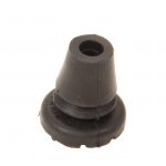 Veiligheids Rubberdop Garcia flex is geschikt voor natte ruimte ondergrond. past op de meeste standaard wandelstokken en opvouwbare wandelstokken met een pootdiameter van 16 en 17 mmZwarte veiligheidsdoppen 18 mm