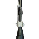 onderkant Wandelstok met ijsdop met 1 punt