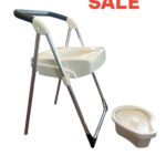 Opvouwbare Closetstoel en Douche Stoel kleur wit