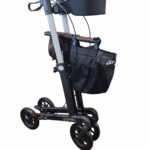 Leopard rollator opgevouwen