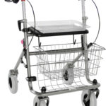 Titanium rollator standaard