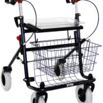 zwarte rollator provo standaard