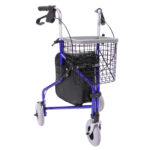 blauwe delta rollator