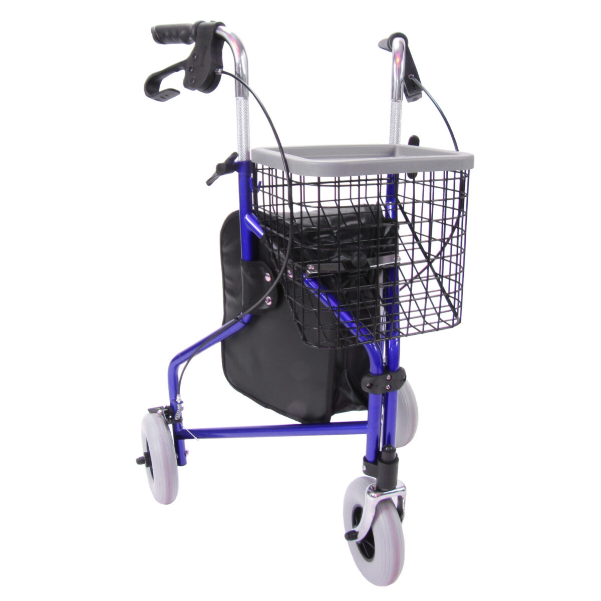 blauwe delta rollator