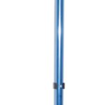 elleboogkruk blauw met zachte handgreep met gesloten manchet