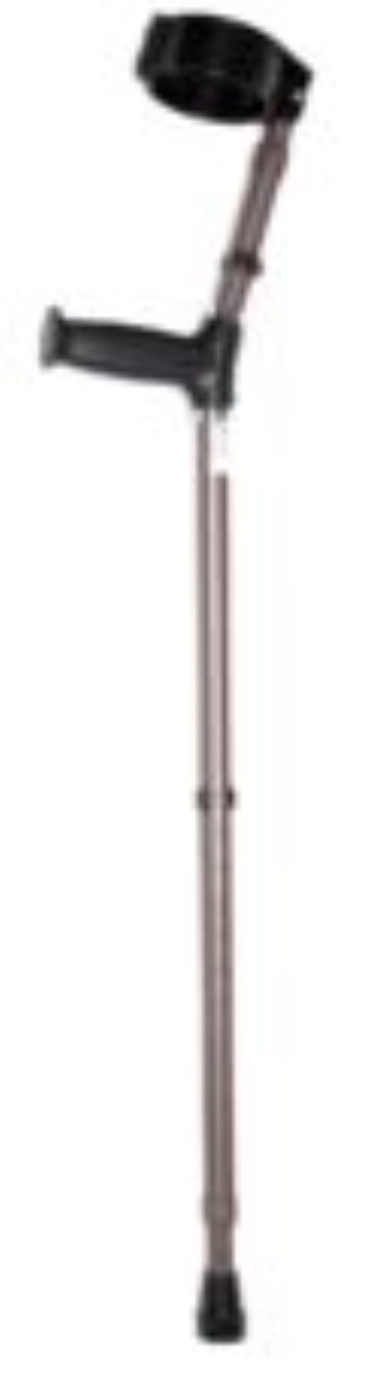 elleboogkruk met gesloten manchet kleur brons