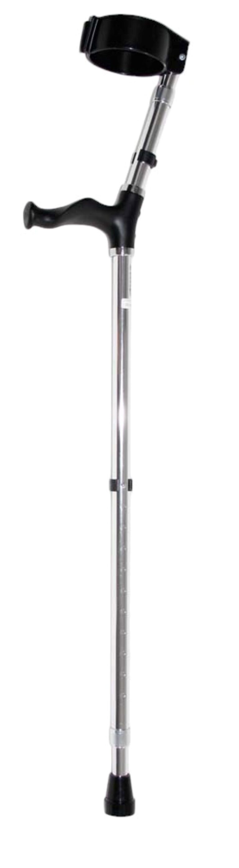 elleboogkruk gesloten manchet kleur zilver