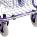 Stootrand voor op een rollator