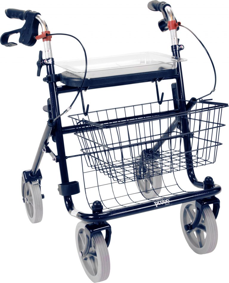 Lichtgewicht Premis Rollator Zwart