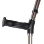 Krukken met anatomische handvaten, per paar of alleen links of rechts