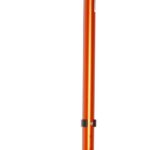 oranje elleboogkruk met een gesloten manchet