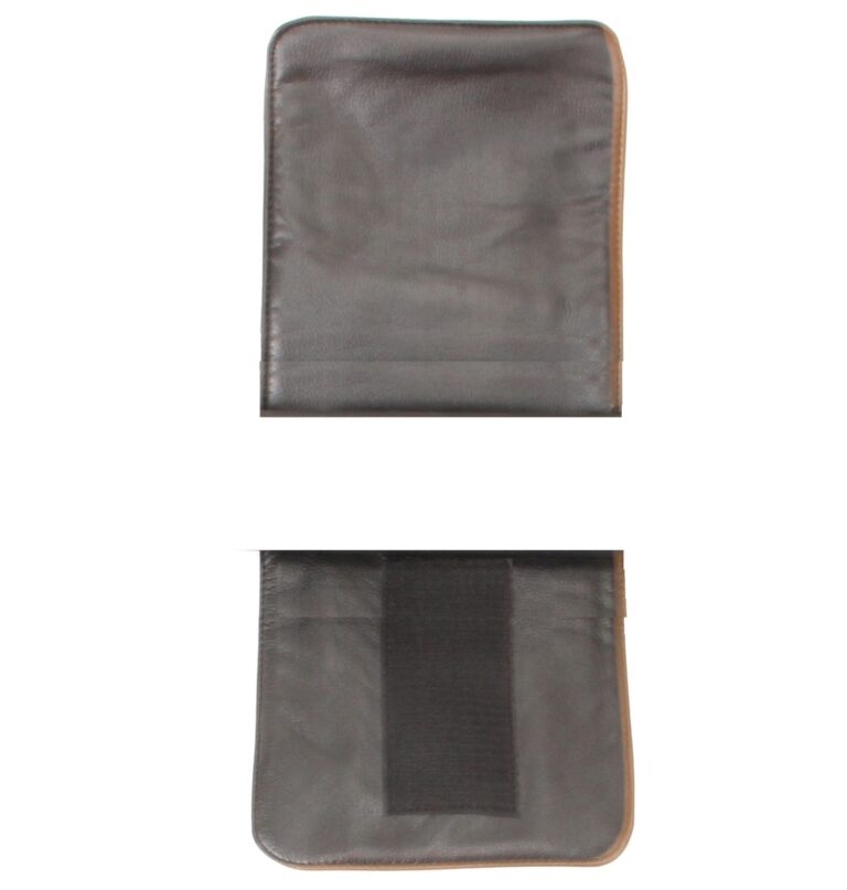 zwarte zijflappen voor een armbedje provo rollator