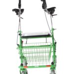 rollator met verkorte onderarmschalen - Groen