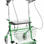 Onderarmschalen Rollator provo groen