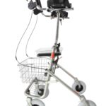 Rollator verstelbare onderarmschalen titanium