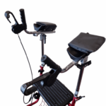 Verstelbare onderarmschaal voor een provo rollator