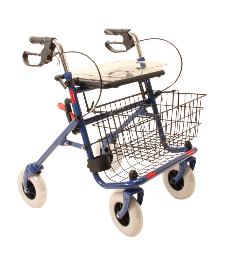 Basic rollator blauw