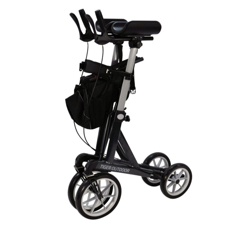 Mobilex Tiger outdoor rollator met onderarmschalen