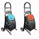 Koala shopper trolley in oranje grijs en blauw grijs