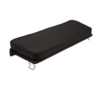 Zwarte zitting over zitnetje Mobilex rollator