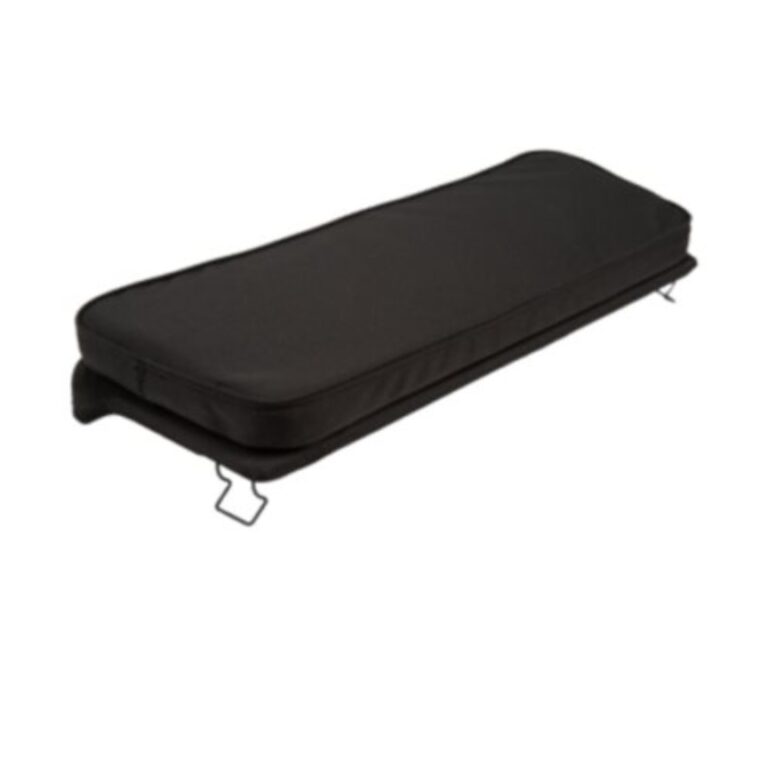 Zwarte zitting over zitnetje Mobilex rollator