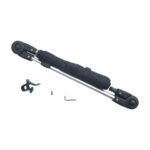 Zwarte paraplu met houder voor de Mobilex rollator