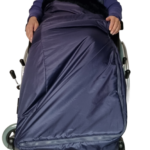Comfy wheely gevoerde voetzenzak blauw
