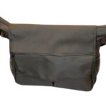 Rolstoeltas 35 x 31 x 12 cm – zwarte opbergtas voor de achterkant van de rolstoel voorkant