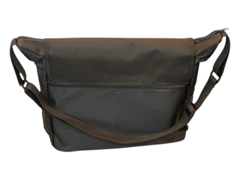 Rolstoeltas 35 x 31 x 12 cm – zwarte opbergtas voor de achterkant van de rolstoel achterkant