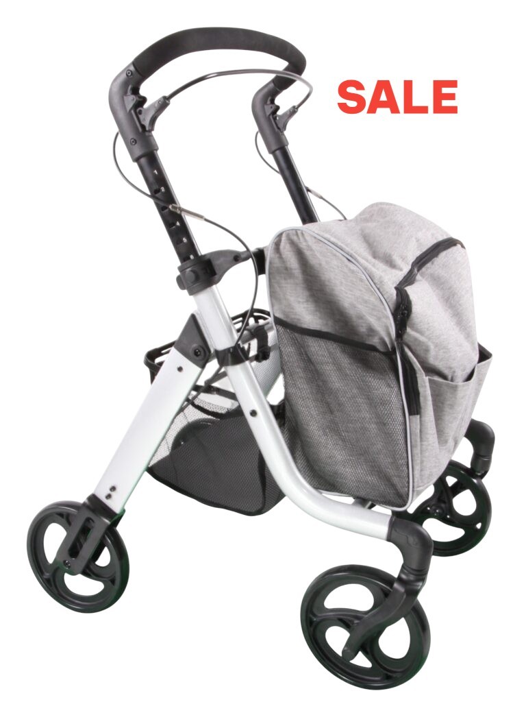 Alino In/Outdoor Rollator met Koeltas