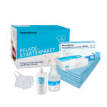 Startpakket verpleegartikelen, mondkapjes,