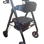 RO55ONY-XXL rollator lichtgewicht kleur zwart